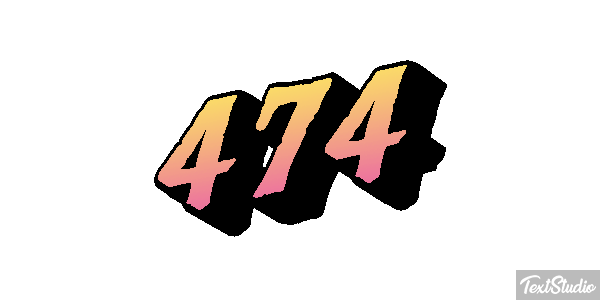 474 Texteffekt