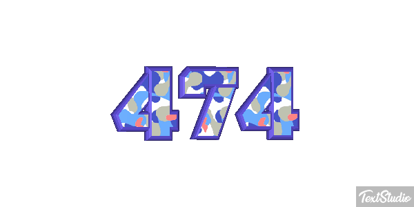 474 Texteffekt