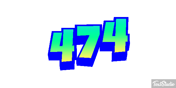 474 Texteffekt