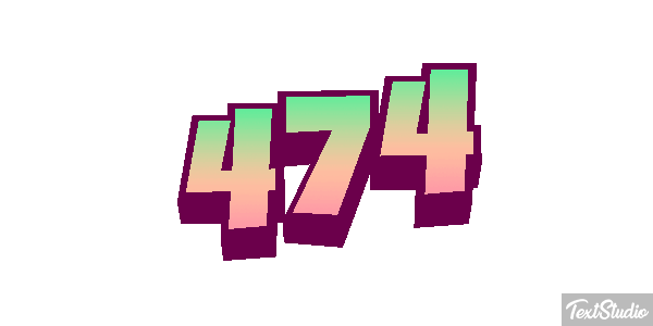 474 Texteffekt