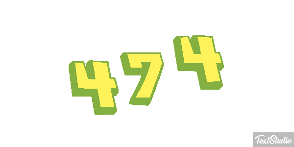 474 Texteffekt