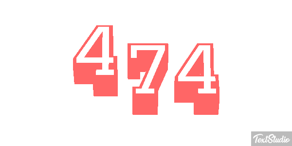 474 Texteffekt