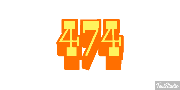474 Texteffekt