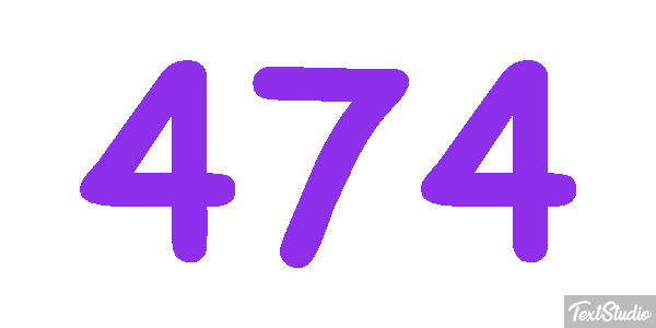 474 Texteffekt