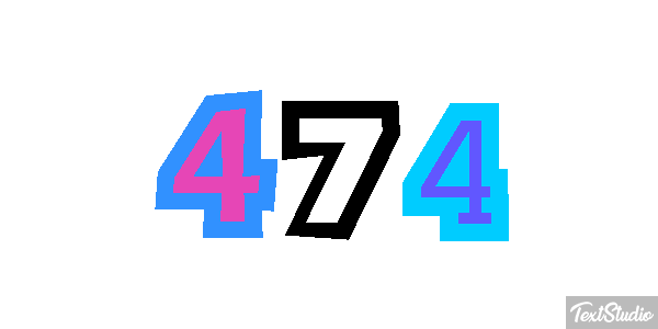 474 Texteffekt
