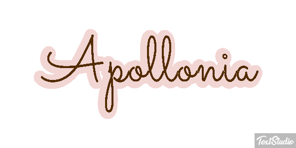 Apollonia Effetto testo