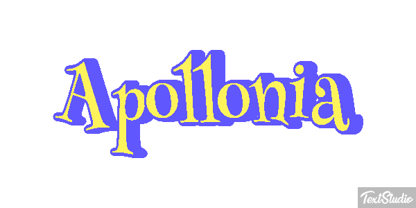 Apollonia Effetto testo