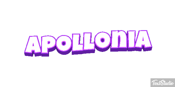 Apollonia Effetto testo