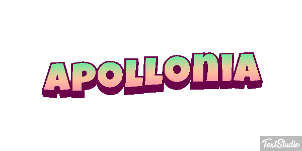 Apollonia Effetto testo