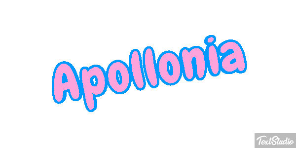 Apollonia Effetto testo
