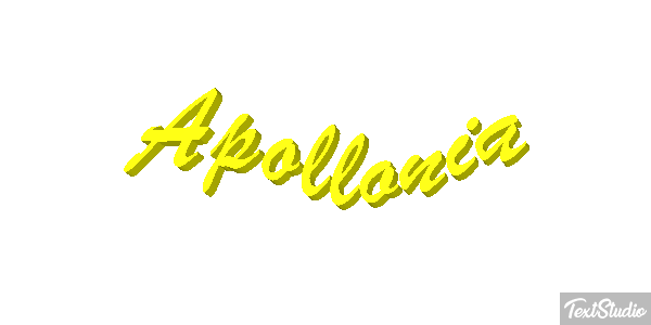 Apollonia Effetto testo