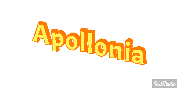 Apollonia Effetto testo