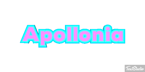 Apollonia Effetto testo