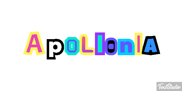 Apollonia Effetto testo