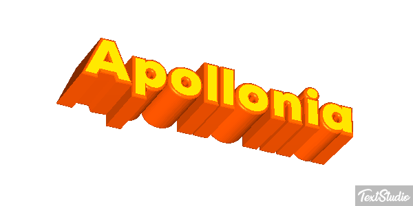 Apollonia Effetto testo