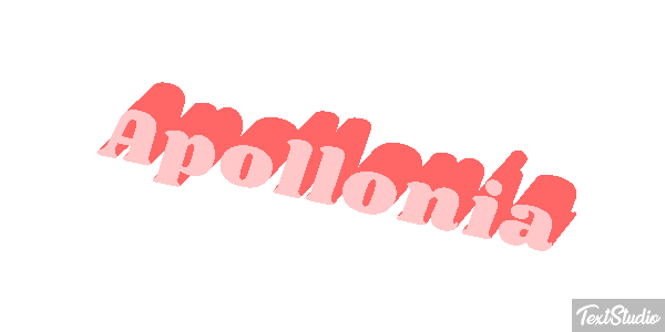 Apollonia Effetto testo