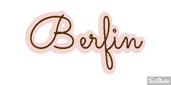 Berfin Text effect