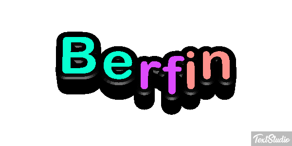 Berfin Text effect