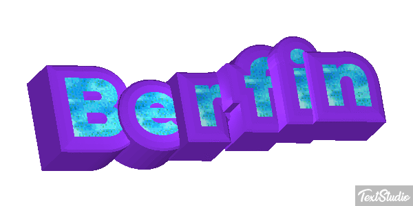 Berfin Text effect
