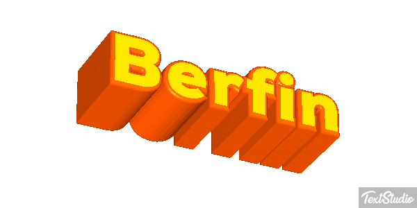 Berfin Text effect
