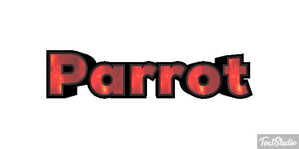 Parrot Text effect