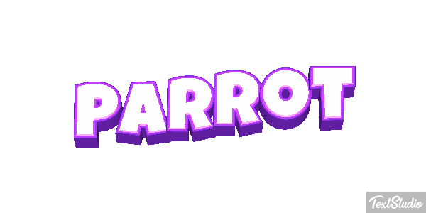 Parrot Text effect