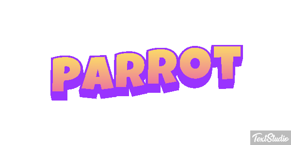 Parrot Text effect
