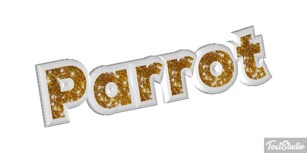 Parrot Text effect