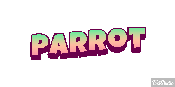 Parrot Text effect