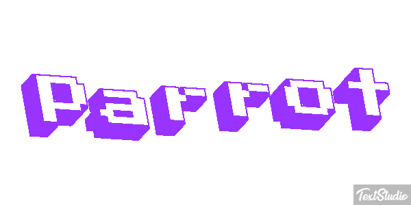 Parrot Text effect