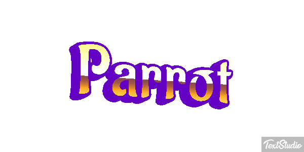 Parrot Text effect