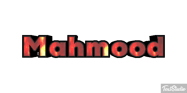 Mahmood Text effect