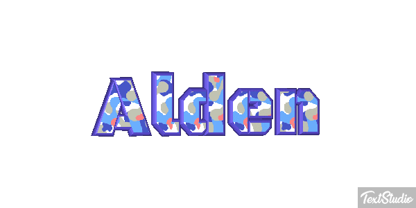 Alden Text effect