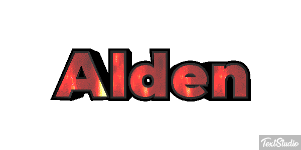 Alden Text effect