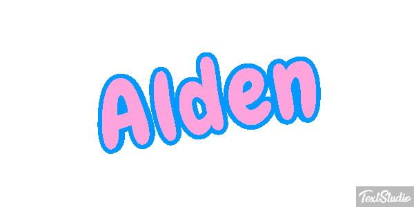 Alden Text effect
