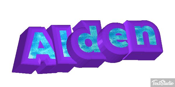 Alden Text effect