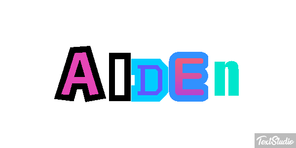 Alden Text effect