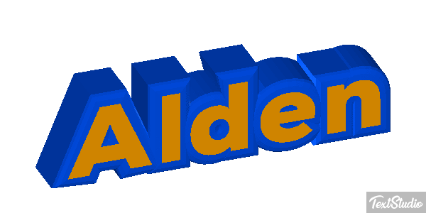 Alden Text effect