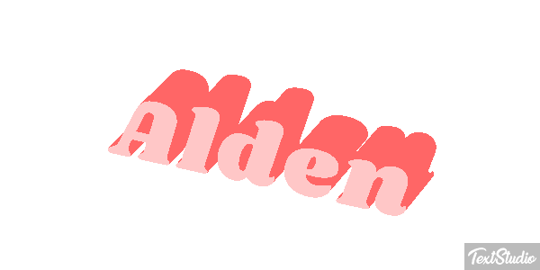 Alden Text effect