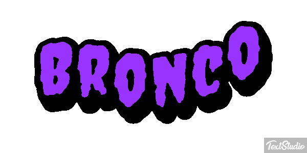 Bronco テキスト効果