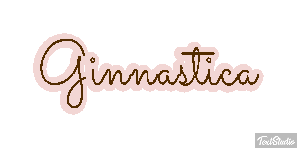 Ginnastica テキスト効果