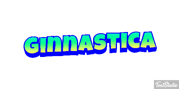 Ginnastica テキスト効果