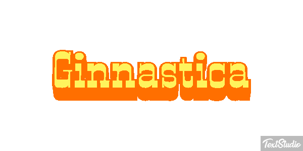Ginnastica テキスト効果