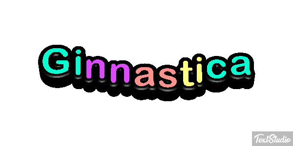 Ginnastica テキスト効果