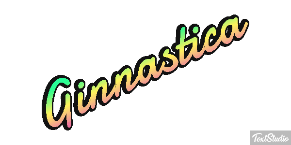 Ginnastica テキスト効果