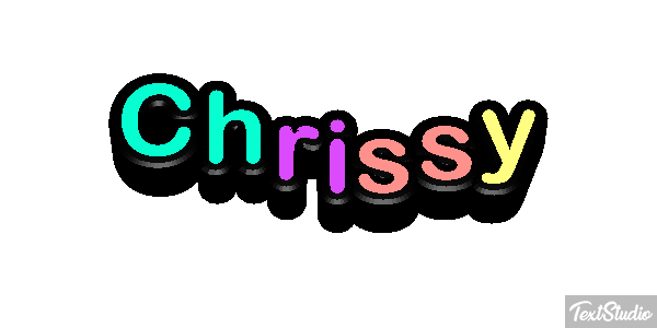 Chrissy Efekt tekstowy
