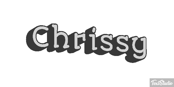 Chrissy Efekt tekstowy