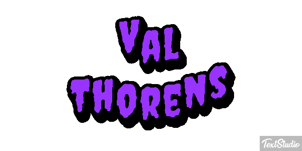 Val Thorens Efekt tekstowy