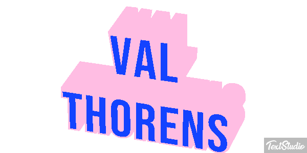 Val Thorens Efekt tekstowy
