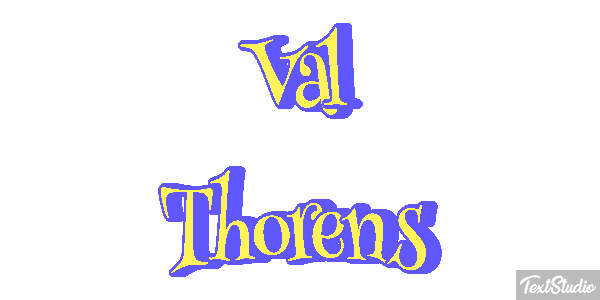 Val Thorens Efekt tekstowy